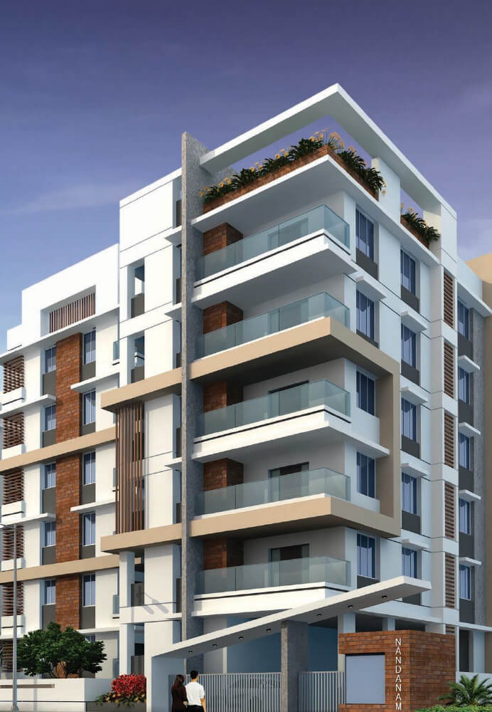 Serene 2 BHK apartments set near Tirumala Tirupati Devasthanam, surrounded by landscaped greenery